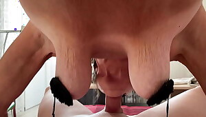 Granny swell up out huge load sperm big cock blowjob balls lick real orgasm fetish .