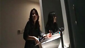 Chinese Girl Bottle Masturbation